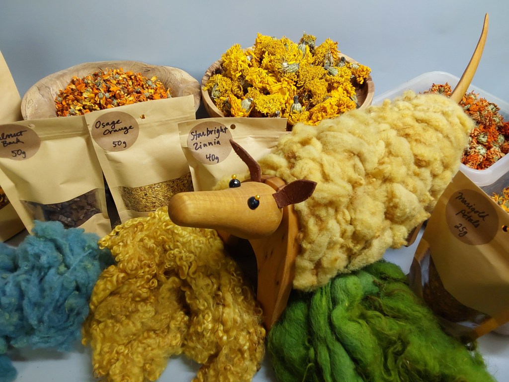 Plant Dyes for Natural Fiber